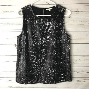 J Crew sequined sparkly tank ✨